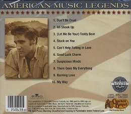 The King Elvis Presley, CD, BMG, DRC 13624, 2004, American Music Legends