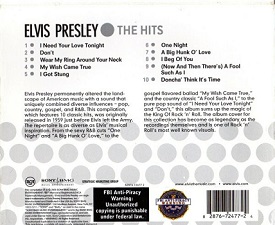 The King Elvis Presley, CD, BMG, 82876-72477-2, 2005, Elvis' Gold Records, Vol. 2 - 50,000,000 Elvis Fans Can't Be Wrong