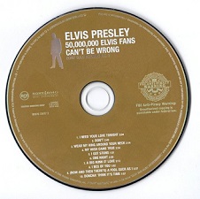 The King Elvis Presley, CD, BMG, 82876-72477-2, 2005, Elvis' Gold Records, Vol. 2 - 50,000,000 Elvis Fans Can't Be Wrong