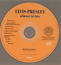 The King Elvis Presley, CD, BMG, SONY, 82876-81610-2, 2006, Almost In Love