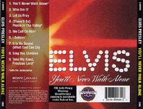 The King Elvis Presley, CD, BMG, SONY, 82876-89960-2, 2006, You'll Never Walk Alone