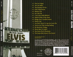 The King Elvis Presley, CD, BMG, SONY, 88697-11867-2, 2007, Viva Las Vegas