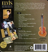 The King Elvis Presley, CD, BMG, SONY, 62826-12870-2, 2008, Inspirational Memories