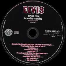 The King Elvis Presley, CD, BMG, SONY, 88697-38731-2, 2008, Elvis Sings Hits From His Movies Volume 1