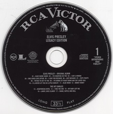 The King Elvis Presley, CD, 88697-90765-2, 2011, Elvis Presley: Legacy Edition