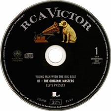 The King Elvis Presley, CD, 88697-93534-2, 2011, Young Man With The Big Beat