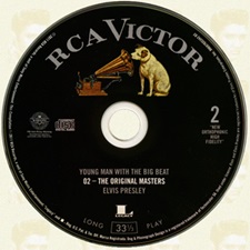 The King Elvis Presley, CD, 88697-93534-2, 2011, Young Man With The Big Beat