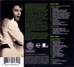 The King Elvis Presley, CD, 88691-90439-2, 2012, Elvis Country Legacy Edition