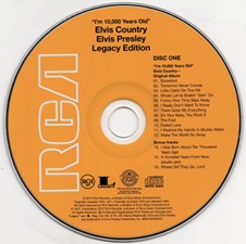 The King Elvis Presley, CD, 88691-90439-2, 2012, Elvis Country Legacy Edition