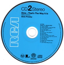 The King Elvis Presley, CD, RCA, 88843-05176-2, August 5, 2014, That's The Way It Is - Deluxe Edition