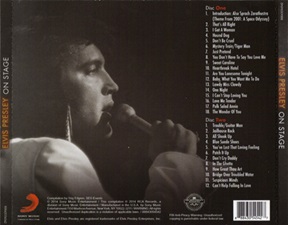 The King Elvis Presley, CD, RCA, 88843-05454-2, August, 2014, On Stage - Graceland