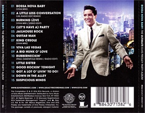 The King Elvis Presley, CD, 88843-07138-2, 2014, Bossa Nova Baby