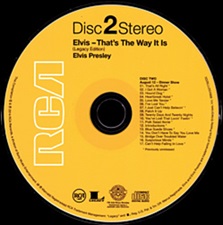 The King Elvis Presley, CD, RCA, 88843-07779-2, August 5, 2014, That's The Way It Is