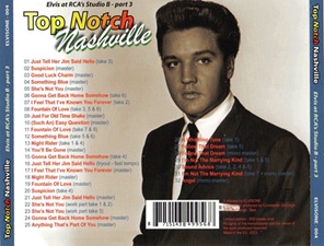 The King Elvis Presley, Bootlegs, Elvisone, 2013, Top Notch Hollywood - Elvis At Radio Recorders Studio B - Part3