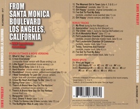 The King Elvis Presley, Bootlegs, Elvisone, 2015, From Santa Monica Boulevard, Los Angeles, California