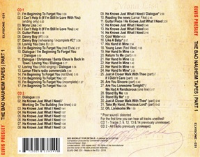 The King Elvis Presley, Bootlegs, Elvisone, 2018, The Bad Nauheim Tapes Part 1