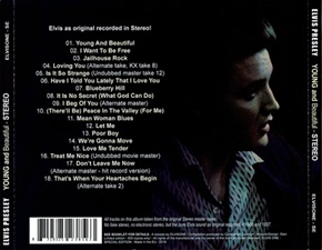 The King Elvis Presley, Bootlegs, Elvisone, 2018, Young And Beautiful - Elvis As Recorded In Stereo!