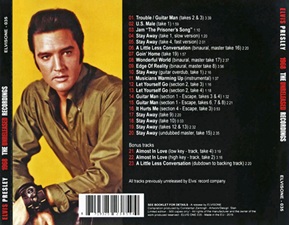 The King Elvis Presley, Bootlegs, Elvisone, 2019, 1968 - The Unreleased Recordings