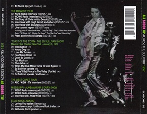 The King Elvis Presley, Bootlegs, Elvisone, 2020, All Shook Up! - Across The Country 1957
