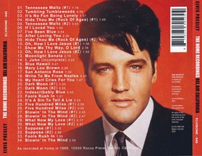 The King Elvis Presley, Bootlegs, Elvisone, 2020, Bel Air California