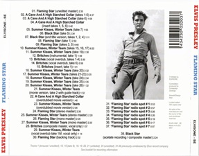 The King Elvis Presley, Bootlegs, Elvisone, 2021, Elvis Sings Flaming Star And Other Songs