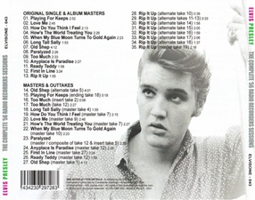 The King Elvis Presley, Bootlegs, Elvisone, 2021, The Complete '56 Radio Recorders Sessions