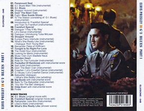 The King Elvis Presley, Bootlegs, Elvisone, 2022, Elvis Presley In G.I. Blues Part One