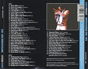 The King Elvis Presley, Bootlegs, Elvisone, 2024, Winter In Vegas 1970-1973