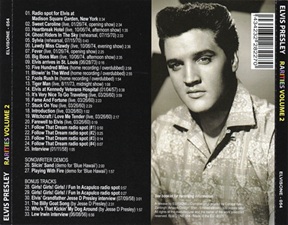 The King Elvis Presley, Bootlegs, Elvisone, 2025, Rareties Volume 2