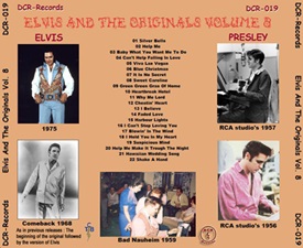 The King Elvis Presley, CD, DCR, DCR019, Elvis And The Originals Volume 8