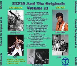 The King Elvis Presley, CD, DCR, DCR023, Elvis And The Originals Volume 11