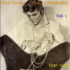 The King Elvis Presley, camden, cd, Front Cover, Elvis In The Studio, 1957, Volume 1, 2002