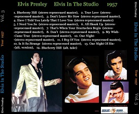 The King Elvis Presley, CD CDR Other, 2002, Elvis In The Studio, 1957, Volume 3