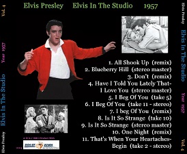 The King Elvis Presley, CD CDR Other, 2002, Elvis In The Studio, 1957, Volume 4