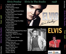 The King Elvis Presley, CD CDR Other, 2002, Elvis In The Studio, 1958, Volume 1