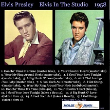 The King Elvis Presley, CD CDR Other, 2002, Elvis In The Studio, 1958, Volume 1