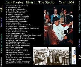 The King Elvis Presley, CD CDR Other, 2002, Elvis In The Studio, 1961, Volume 1