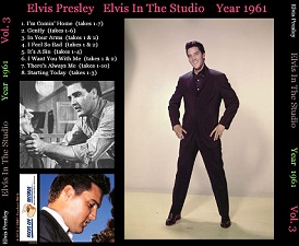 The King Elvis Presley, CD CDR Other, 2002, Elvis In The Studio, 1961, Volume 3