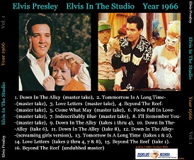 The King Elvis Presley, CD CDR Other, 2002, Elvis In The Studio, 1966, Volume 1