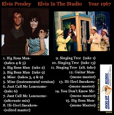 The King Elvis Presley, CD CDR Other, 2002, Elvis In The Studio, 1967, Volume 2