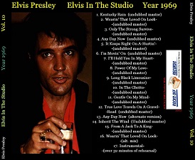 The King Elvis Presley, CD CDR Other, 2002, Elvis In The Studio, 1969, Volume 10