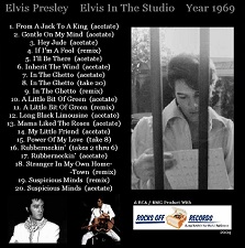 The King Elvis Presley, CD CDR Other, 2002, Elvis In The Studio, 1969, Volume 11