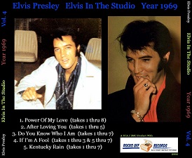 The King Elvis Presley, CD CDR Other, 2002, Elvis In The Studio, 1969, Volume 4