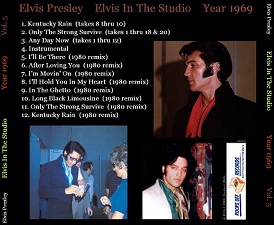 The King Elvis Presley, CD CDR Other, 2002, Elvis In The Studio, 1969, Volume 5