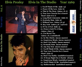 The King Elvis Presley, CD CDR Other, 2002, Elvis In The Studio, 1969, Volume 8