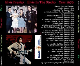 The King Elvis Presley, CD CDR Other, 2002, Elvis In The Studio, 1970, Volume 1