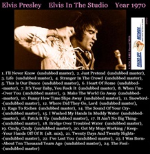 The King Elvis Presley, CD CDR Other, 2002, Elvis In The Studio, 1970, Volume 3