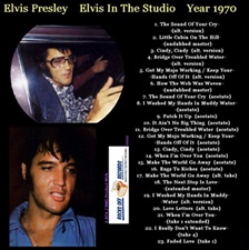 The King Elvis Presley, CD CDR Other, 2002, Elvis In The Studio, 1970, Volume 4