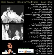 The King Elvis Presley, CD CDR Other, 2002, Elvis In The Studio, 1970, Volume 6