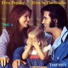 The King Elvis Presley, camden, cd, Front Cover, Elvis In The Studio, 1971, Volume 2, 2002